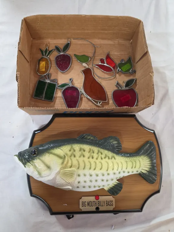 Vintage Sun Catchers and Singing Fish