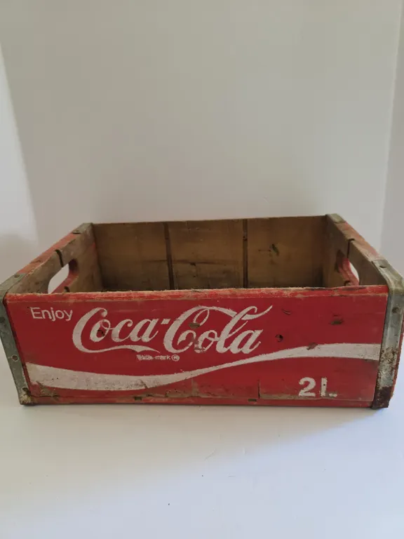 Vintage Coca-Cola Wooden Crate