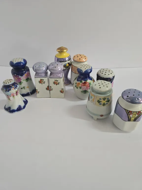 Assorted Decorative Salt & Pepper Shakers