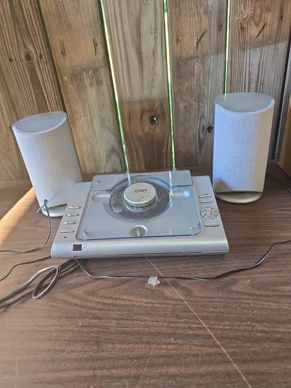 Coby Stereo / Speaker System Cd Player Tested and Works