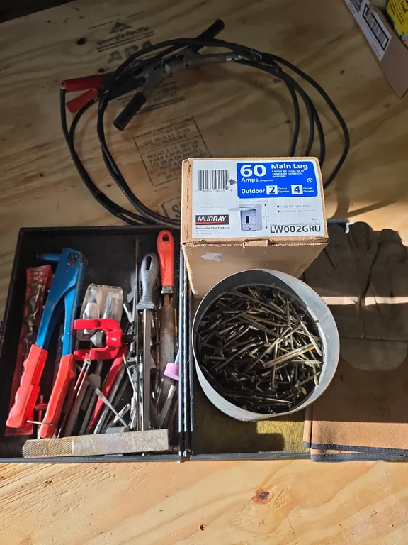 Automotive Tools, Cables & Hardware Lot