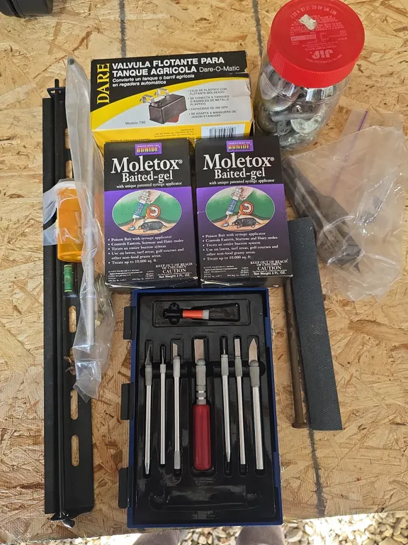Miscellaneous Hardware Lot Tools and More