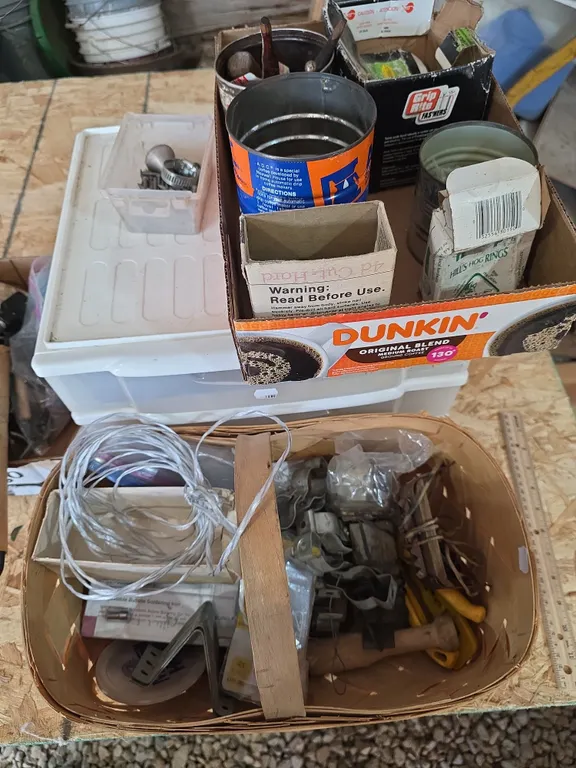 Assorted Electrical & Shop Supplies