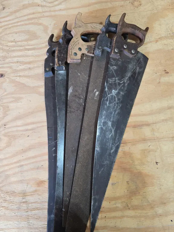 Vintage Hand Saws - Group
