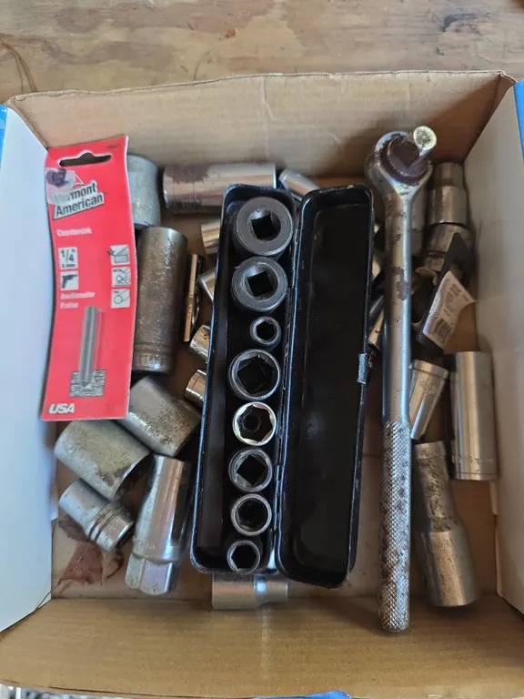 Large Socket Set & Ratchets