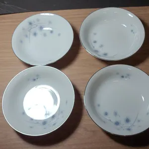 Harmony House Starflower Fine China Soup Bowls Set of 4