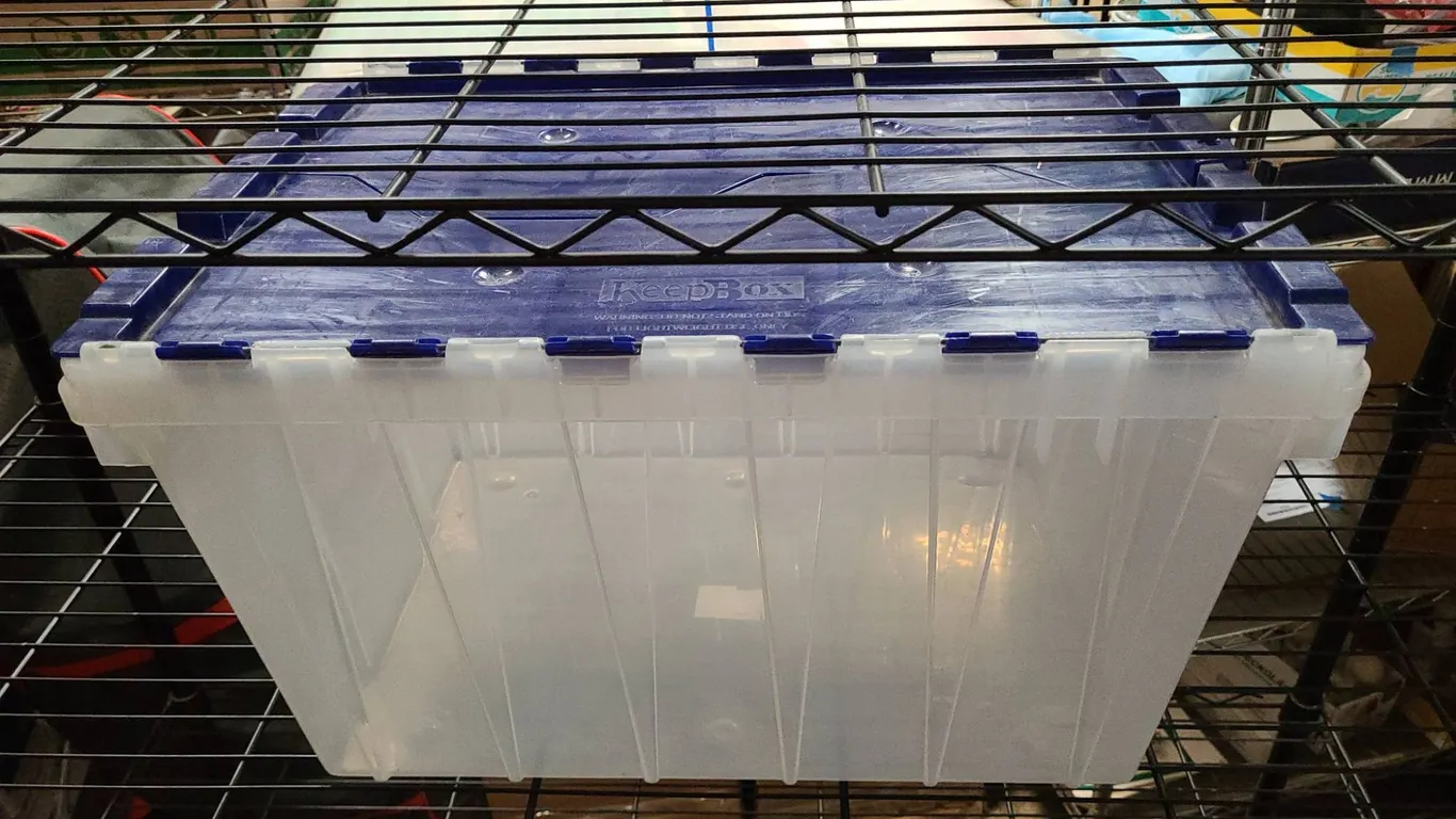 Akro-Mils KeepBox 12 Gallon Storage Tote 66-486 USA