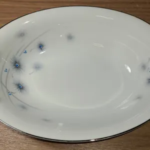 Harmony House Starflower 3502 Fine China Oval Bowl Japan