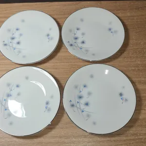 Harmony House Starflower 3502 Fine China Plates Set/4