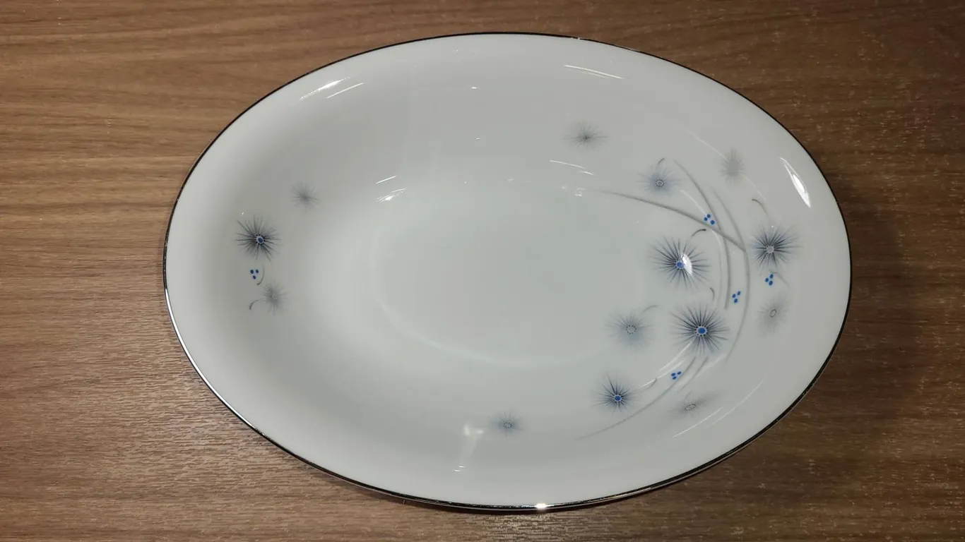 Harmony House Starflower Fine China Oval Serving Bowl
