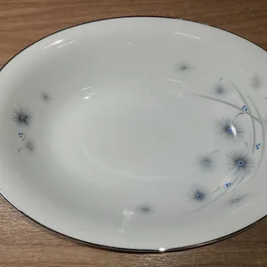 Harmony House Starflower Fine China Oval Serving Bowl