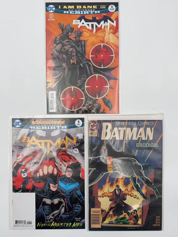 Batman Rebirth 3 Pack Comic Books