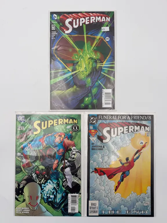Superman 3 Pack Comics