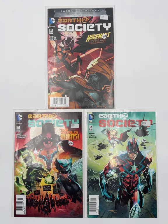 Earth 2 Society 3 Pack Comics