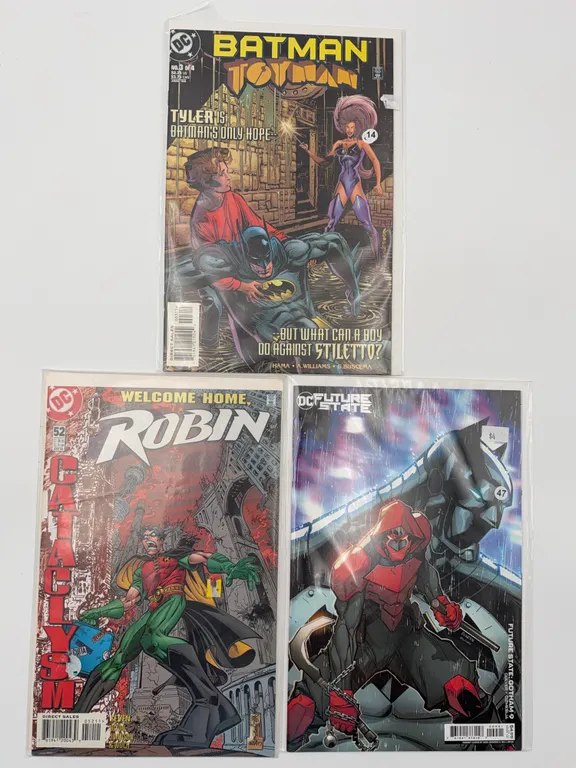 Batman & Robin 3 Pack Comics