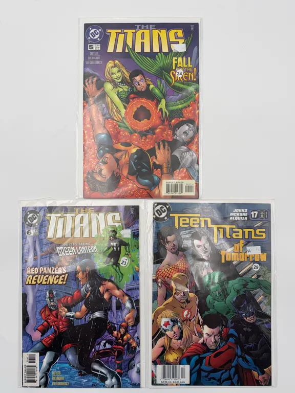 The Titans 3 Pack Comics