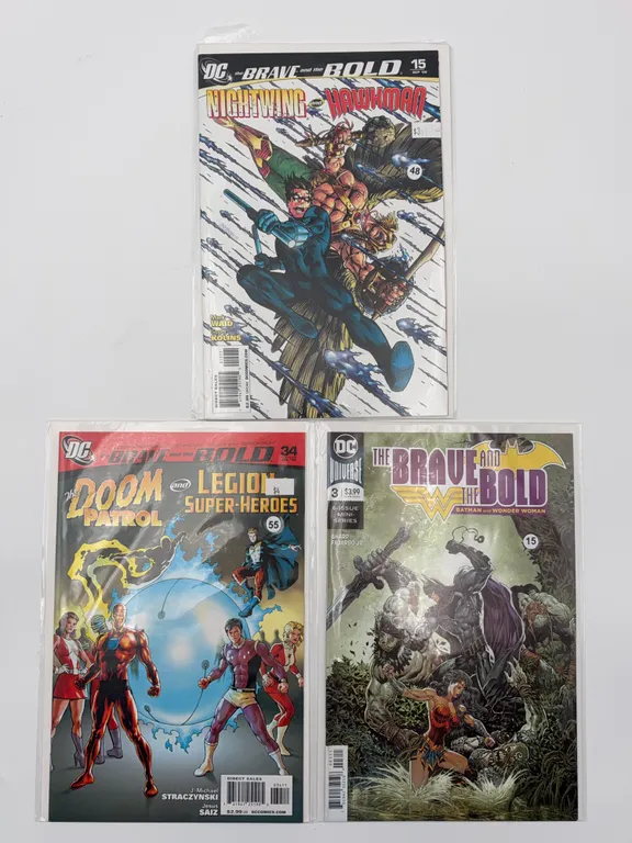 The Brave and The Bold 3 Pack Comics