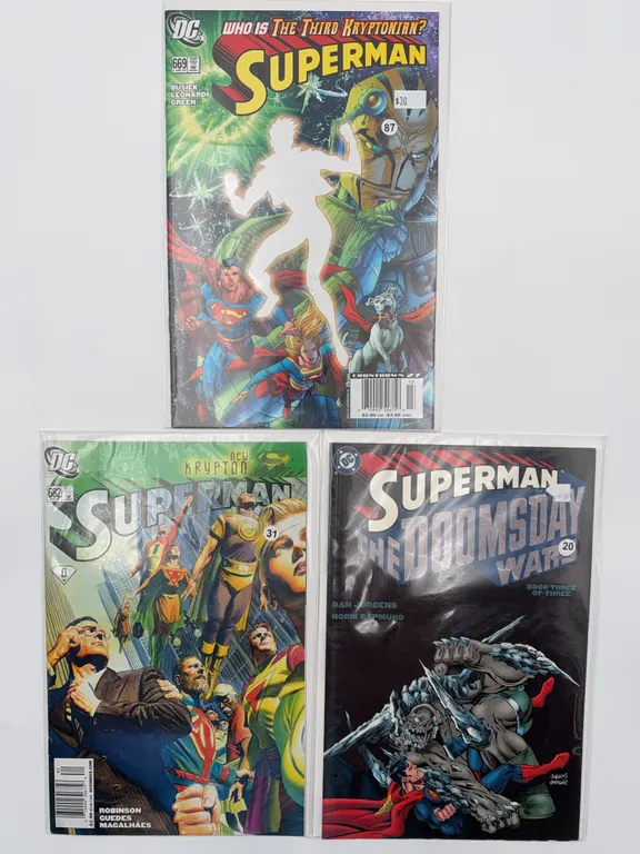 Superman 3 Pack Comics