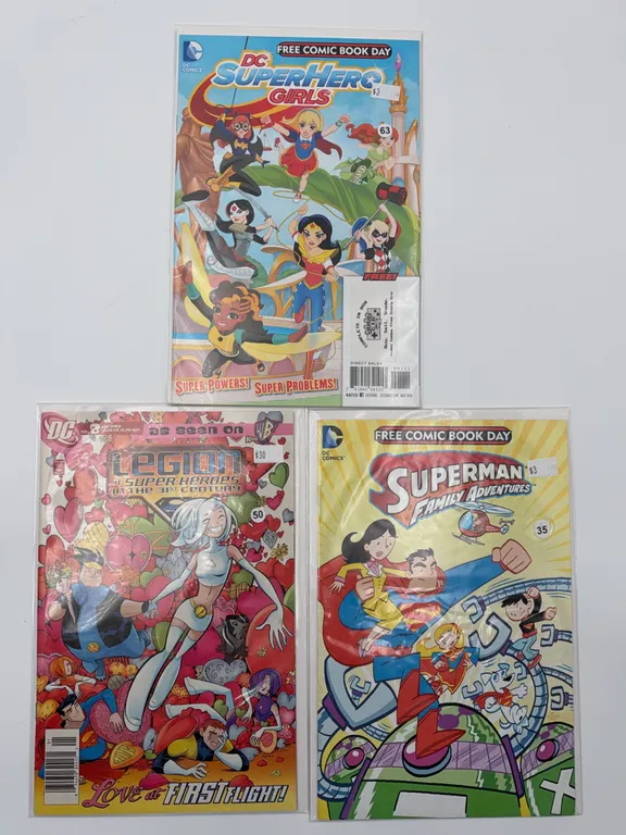 Superhero 3 Pack Comics