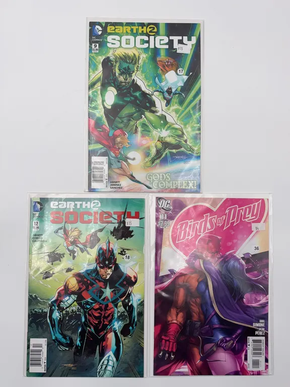 Earth 2 Society 3 Pack Comics