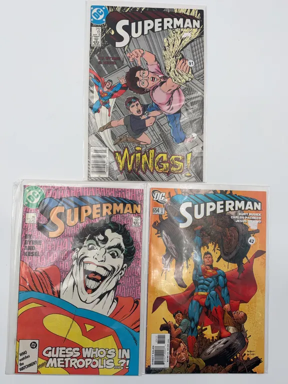 Superman 3 Pack Comics