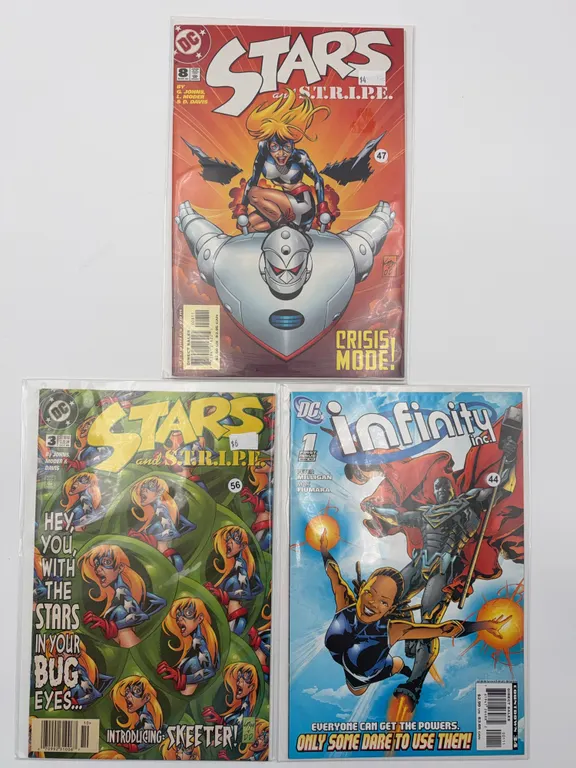 Stars and S.T.R.I.P.E. 3 Pack Comics