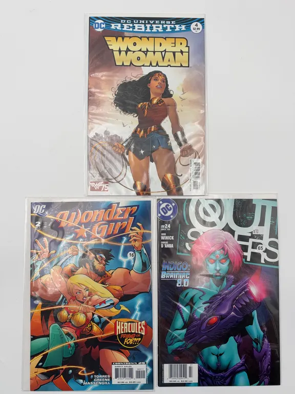 Wonder Woman 3 Pack Comics