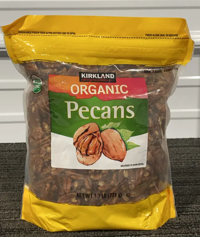 *NEW* Kirkland Signature Organic Pecans, 1.7 Lb - Best By: 4/2027