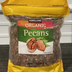 *NEW* Kirkland Signature Organic Pecans, 1.7 Lb - Best By: 4/2027