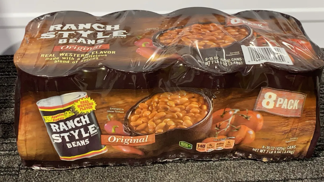 *NEW* Ranch Style Brand Beans Original, 8 Pack - Best By: 4/2028