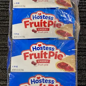*NEW* Hostess Cherry Fruit Pies, Qty 8 - Best By: Not Visible