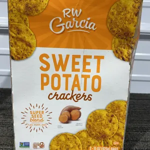 *NEW* RW Garcia 3 Seed Sweet Potato Crackers, 30 Oz - Best By: 11/2026