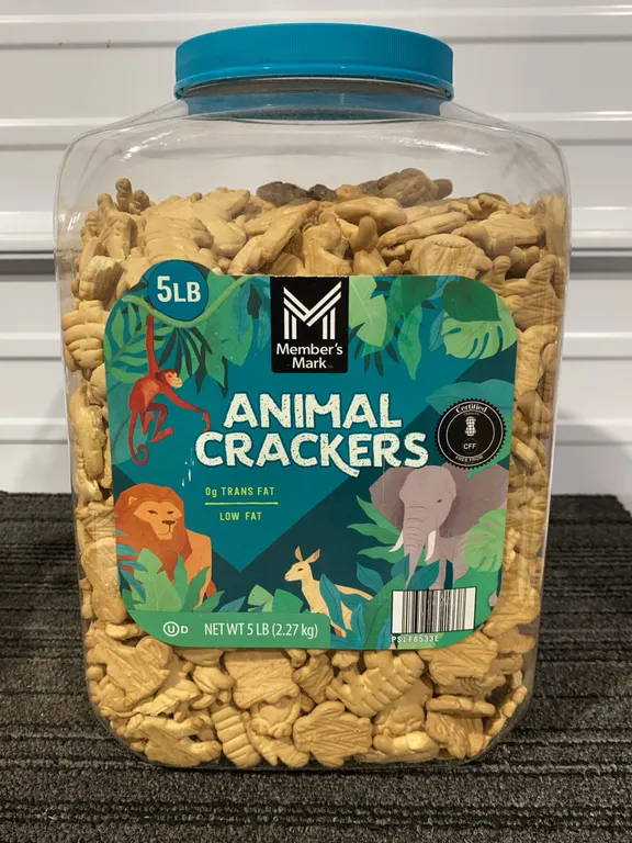 *NEW* Member's Mark Animal Crackers 5 lb - Best By: 2/2027