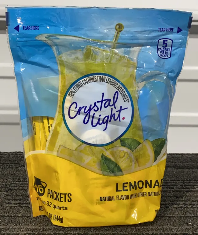 *NEW**Crystal Light Lemonade 16 Flavor Packs - Best By 2/2028