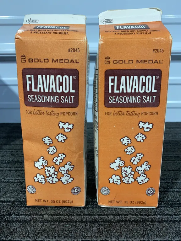 *NEW* 2 Pack, Gold Medal Flavacol Seasoning Salt 35 oz. - Best By: 6/2028