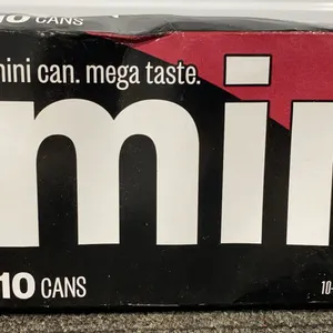 *NEW* Dr Pepper Zero Sugar Mini Cans, 10 Pack - Best By: 10/2026