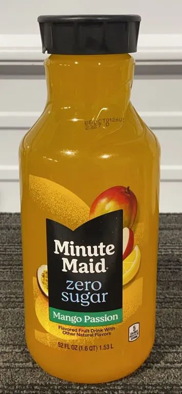 *NEW* Minute Maid Zero Sugar Mango Passion, 52 Fl Oz - Best By: 10/2026