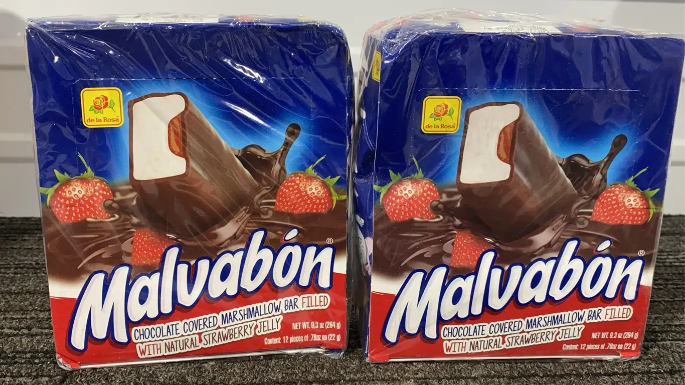 *NEW* 2 Pack, De La Rosa Malvabón Chocolate-Covered Marshmallow, 12 Ct Each - Best By: 6/2027