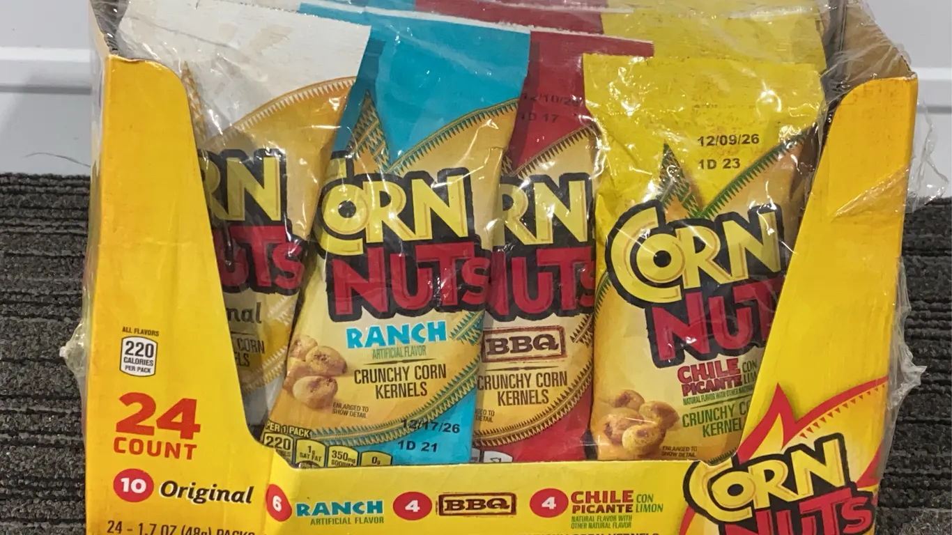 *NEW* Corn Nuts Crunchy Corn Snacks, Variety Pack, 24 Packs - Best By: 12/2026