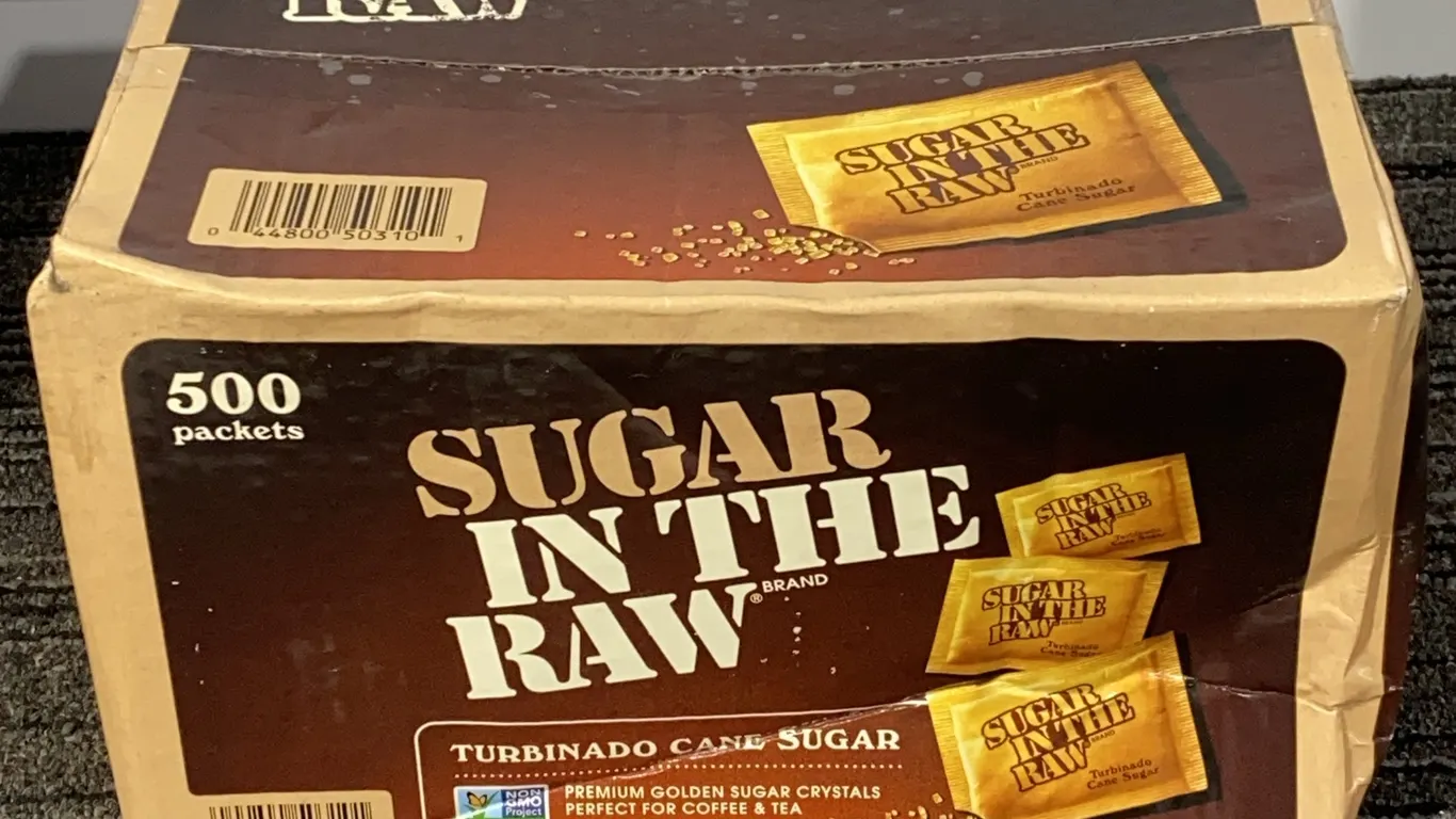 *NEW* Sugar in the Raw Turbinado Cane Sugar Packets, 500 Ct - Best By: 2/2031