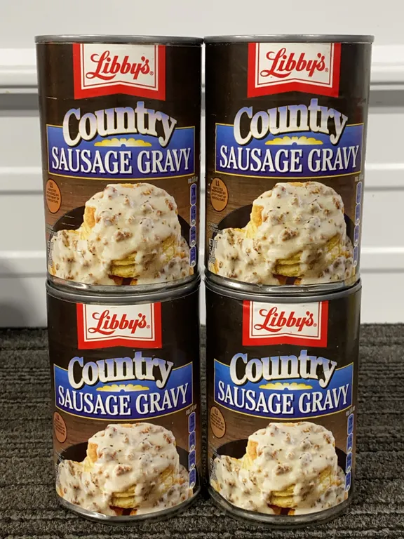 *NEW* Libby's Country Sausage Gravy, 15 Oz/Qty 4 - Best By: 5/2028
