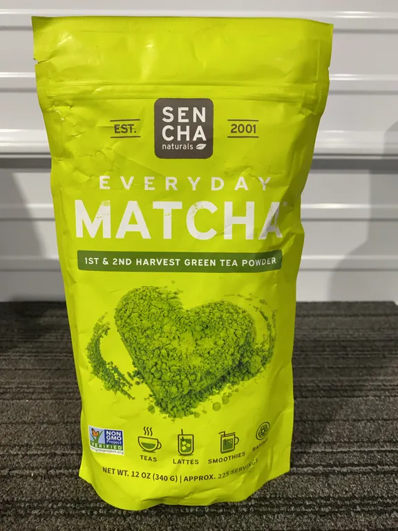 *NEW* Sencha Naturals Everyday Matcha Green Tea Powder, 12 Oz - Best By: 3/2027