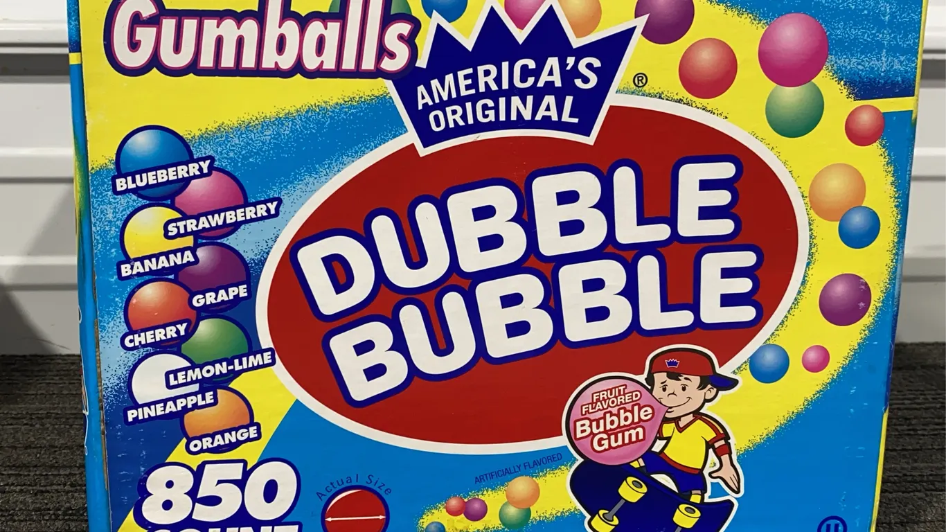 *NEW* Dubble Bubble Assorted Gumballs, 850 Ct - Best By: 3/2028