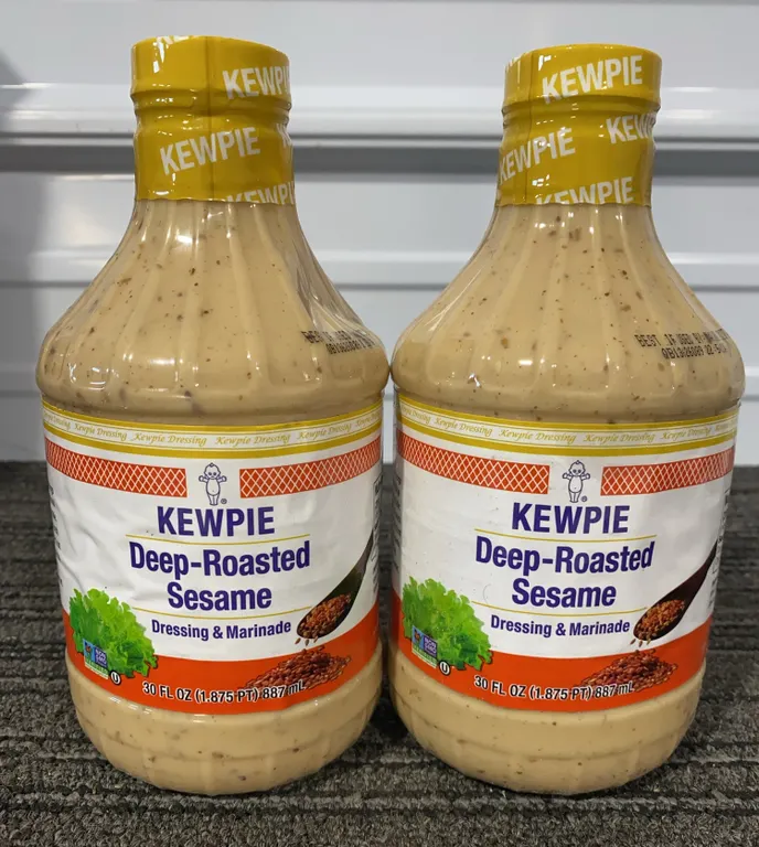 *NEW* 2 Pack, Kewpie Deep-Roasted Sesame Dressing 30 Fl Oz Each - Best By: 3/2027