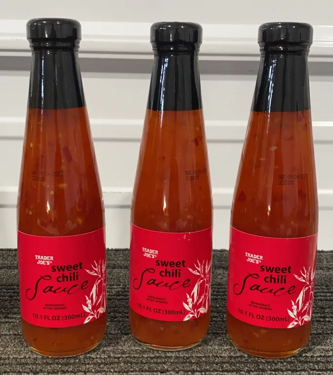 *NEW* Trader Joe's Sweet Chili Sauce, Qty 3/10.1 Oz Each - Best By: 9/2027