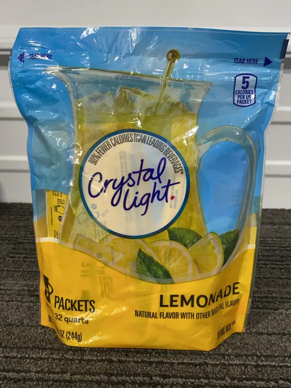 *NEW**Crystal Light Lemonade 16 Flavor Packs - Best By 2/2028