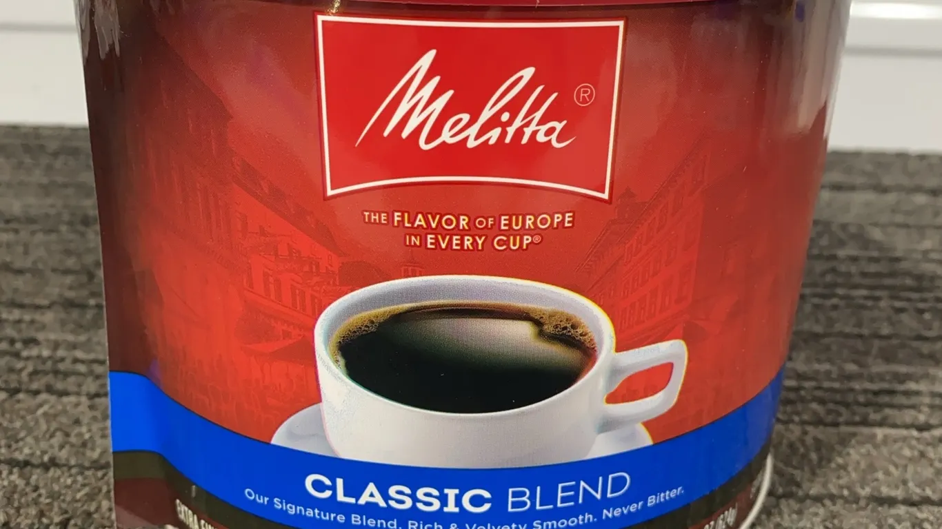 *NEW* Melitta Classic Blend Ground, Medium Roast Coffee, 22 Oz - Best By: 9/2027