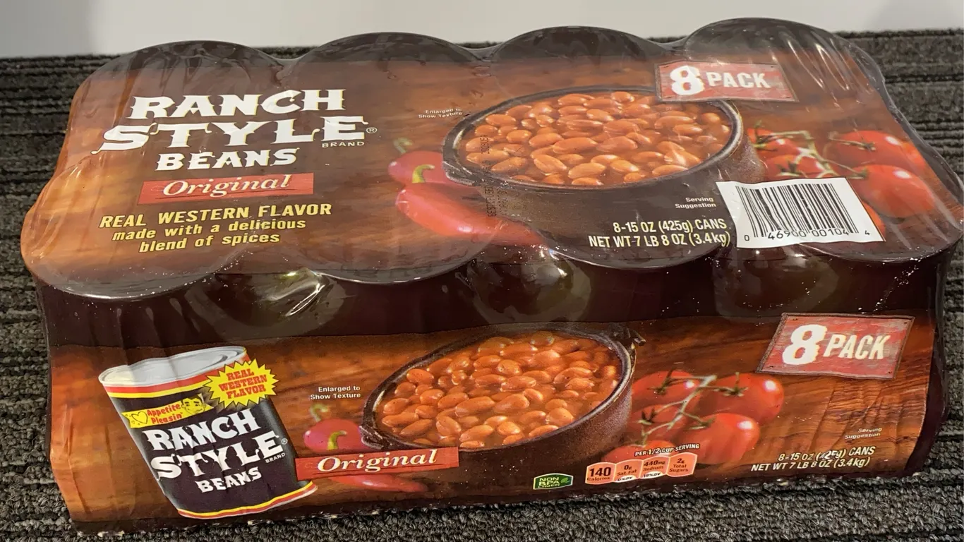 *NEW* Ranch Style Brand Beans Original, 8 Pack - Best By: 3/2028
