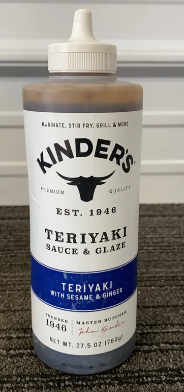 *NEW* Kinder's Teriyaki with Sesame & Ginger, 27.5 Oz - Best By: 3/2028