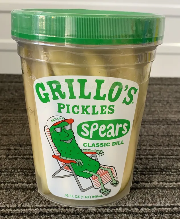 *NEW* Grillo's Pickles Classic Dill Spears - Best By: 9/2026